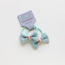 Gommes à cheveux avec nœud - 2 pcs 5