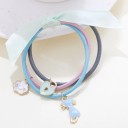 Gommes à cheveux avec pendentifs - 3 pièces 18