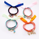 Gommes à cheveux avec pendentifs - 3 pièces 8