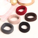 Gommes à cheveux larges - 10 pcs 2