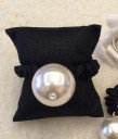 Gommette à cheveux avec grande perle 3