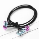 Gommette à cheveux avec perles 1