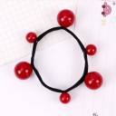 Gommette à cheveux avec perles 6