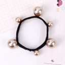 Gommette à cheveux avec perles 9