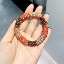 Gommette à cheveux avec perles 17