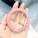 Gommette à cheveux avec perles 8