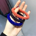 Gommette à cheveux avec perles 4