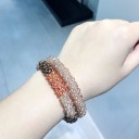 Gommette à cheveux avec perles 5