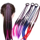 Gommette à cheveux avec tresses 1