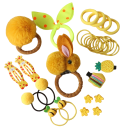 Gommini e fermagli per capelli per bambini 30 pz 7