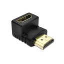 Γωνιακός προσαρμογέας HDMI M/F K942 1