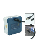 Goniometro digitale magnetico con bolla e laser laterale Precisione 0,2° Ricarica USB-C Batteria 3,7V Misurazione dell'inclinazione e del piano 2