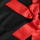 Gonna a tubino da donna con volant e fiocco 3