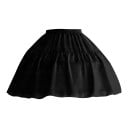 Gonna corta da donna con balze sotto abiti, due strati e gomma in vita per volume della gonna da ballo e abiti da sposa 3