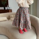 Gonna da ragazza con fiori L1079 2