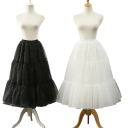 Gonna da sposa lunga e vaporosa Vita 56–96 cm Lunghezza 80 cm Gonna volumetrica a più strati per abiti da sposa e da ballo 2