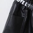 Gonna in pelle per ragazze L1044 3
