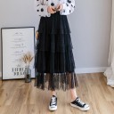 Gonna in tulle da donna con pois 2