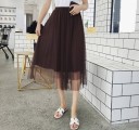 Gonna in tulle da donna con sottogonna 8