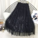 Gonna in tulle lucido da donna 3