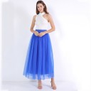 Gonna lunga in tulle da donna G18 12