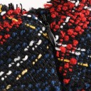 Gonna mini a quadri con bottoni 3