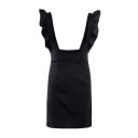 Gonna mini da donna con spalline a volant 2