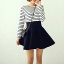 Gonna sexy da donna con vita alta - Nera 2