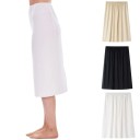 Gonna sottoveste da donna Lunghezza 40 cm Vita 58–105 cm Gonna sottoveste elastica corta per abiti Gonna leggera per abiti da cerimonia 5