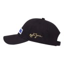 Gorra de Baseball com Bordado Nacional e Logótipo na Parte Frontal e Assinatura na Lateral Ajustável Unisex 8