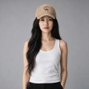Gorra de béisbol con estampado de camello y el texto Camel Mirage con aspecto vintage desgastado ajustable unisex 2