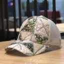 Gorra de camionero para mujer con lentejuelas 5