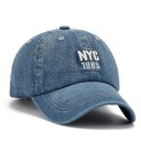 Gorra de denim para homem T45 2
