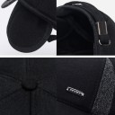 Gorra de invierno para hombre con orejeras 2