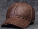 Gorra de piel para hombre T173 1