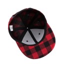 Gorra snapback a cuadros 2