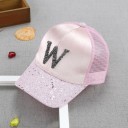 Gorra trucker infantil com a letra T897 W