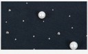 Gorro beanie feminino com imitação de pérolas e strass Corte solto com franzido suave Tecido suave de poliéster 19