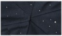 Gorro beanie para mujer con caída adornado con imitaciones de perlas y cristales brillantes Corte suelto con suave fruncido Tejido suave 18