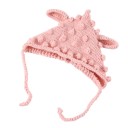 Gorro de croché para crianças com orelhas 6