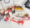 Gorro de inverno feminino em algodão em várias cores 2