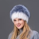 Gorro de inverno feminino em pele A1 1