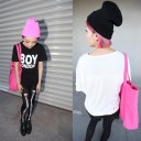 Gorro de inverno feminino em várias cores 7