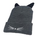 Gorro de Inverno Feminino Gato J2355 8