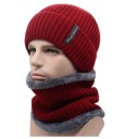 Gorro de Inverno Masculino e Cachecol 9