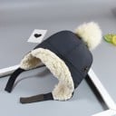 Gorro de inverno para crianças com aba 5