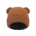 Gorro de Inverno para Crianças com Orelhas de Urso Circunferência 42–48 cm 0–2 anos Acrílico poliéster algodão Gorro Quente para Bebés 7