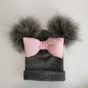 Gorro de Inverno para Meninas com Pompons 8