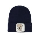 Gorro de invierno con estampado de elefante 4