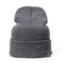 Gorro de invierno de mujer con anillas 6